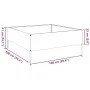 Anthrazitgraues Stahlbeet 100x100x25 cm von , Töpfe und Pflanzgefäße - Ref: Foro24-851033, Preis: 54,76 €, Rabatt: %