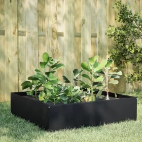 Stahlbeet 100x100x25 cm von , Töpfe und Pflanzgefäße - Ref: Foro24-851031, Preis: 52,93 €, Rabatt: %