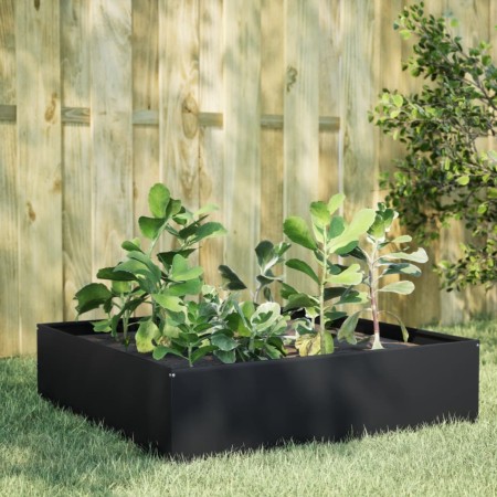 Stahlbeet 100x100x25 cm von , Töpfe und Pflanzgefäße - Ref: Foro24-851031, Preis: 56,10 €, Rabatt: %