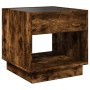 Nachttisch mit Infinity LED in geräucherter Eiche 50x50x50 cm von , Nachttische - Ref: Foro24-3284088, Preis: 85,80 €, Rabatt: %
