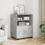 Rollcontainer aus Holzwerkstoff in Betongrau mit Rollen, 60x48x81 cm. von , Aktenschränke - Ref: Foro24-853167, Preis: 91,06 ...
