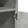 Engineered wood gray concrete 60x48x81 cm wheeled wardrobe by , Filing cabinets - Ref: Foro24-853167, Price: 87,62 €, Discoun...
