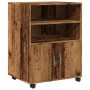 Rollschrank aus gealtertem Ingenieurholz 60x48x81 cm von , Aktenschränke - Ref: Foro24-853171, Preis: 92,25 €, Rabatt: %