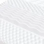 Foam mattress with 7-zone hardness, 20 ILD, white, 160x210 cm. by , Mattresses - Ref: Foro24-4016651, Price: 134,64 €, Discou...