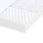 Foam mattress with 7-zone hardness 20 ILD white 200x210 cm by , Mattresses - Ref: Foro24-4016653, Price: 191,71 €, Discount: %