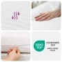 Foam mattress with 7-zone hardness, 20 ILD, white, 160x210 cm. by , Mattresses - Ref: Foro24-4016651, Price: 134,64 €, Discou...
