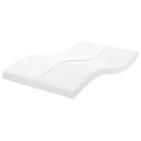 Foam mattress with 7-zone hardness, 20 ILD, white, 140x220 cm. by , Mattresses - Ref: Foro24-4016658, Price: 128,82 €, Discou...