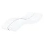 Foam mattress hardness H2 H3 white 90x220 cm by , Mattresses - Ref: Foro24-4016639, Price: 132,22 €, Discount: %