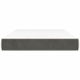 Dark gray velvet pocket spring mattress 140x210x20 cm by , Mattresses - Ref: Foro24-4016583, Price: 187,74 €, Discount: %