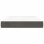 Dark gray velvet pocket spring mattress 140x210x20 cm by , Mattresses - Ref: Foro24-4016583, Price: 184,82 €, Discount: %