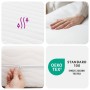 Foam mattress hardness H2 H3 white 90x220 cm by , Mattresses - Ref: Foro24-4016639, Price: 134,60 €, Discount: %