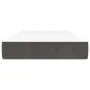Dark gray velvet pocket spring mattress 80x220x20cm by , Mattresses - Ref: Foro24-4016595, Price: 122,97 €, Discount: %