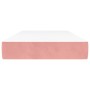 Taschenfederkernmatratze in Rosa aus Samt 90x220x20 cm von , Matratzen - Ref: Foro24-4016605, Preis: 149,28 €, Rabatt: %