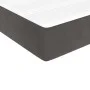 Dark gray velvet pocket spring mattress 80x220x20cm by , Mattresses - Ref: Foro24-4016595, Price: 122,97 €, Discount: %