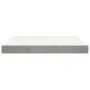 Pocket spring mattress light gray velvet 160x210x20cm by , Mattresses - Ref: Foro24-4016588, Price: 226,90 €, Discount: %