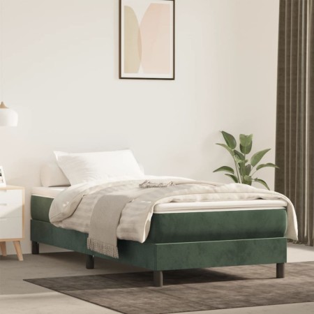 Taschenfederkernmatratze dunkelgrüner Samt 80x220x20 cm von , Matratzen - Ref: Foro24-4016597, Preis: 135,86 €, Rabatt: %