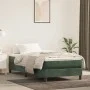 Colchón muelles ensacados terciopelo verde oscuro 80x220x20 cm de , Colchones - Ref: Foro24-4016597, Precio: 133,54 €, Descue...