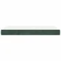 Colchón muelles ensacados terciopelo verde oscuro 80x220x20 cm de , Colchones - Ref: Foro24-4016597, Precio: 133,54 €, Descue...