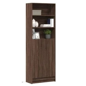 Sideboard mit LED-Beleuchtung, braunes Eichenfurnier, 69x32,5x200 cm. von , Sideboards - Ref: Foro24-3307911, Preis: 124,11 €...