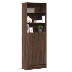 Sideboard with LED lights, engineered wood in brown oak, 69x32.5x200 cm by , Sideboards - Ref: Foro24-3307911, Price: 125,61 ...