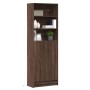 Sideboard with LED lights, engineered wood in brown oak, 69x32.5x200 cm by , Sideboards - Ref: Foro24-3307911, Price: 125,61 ...