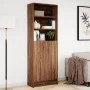 Sideboard with LED lights, engineered wood in brown oak, 69x32.5x200 cm by , Sideboards - Ref: Foro24-3307911, Price: 124,11 ...