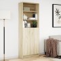 Sideboard mit LED-Beleuchtung, Eichenholz Sonoma 69x32,5x200 cm. von , Sideboards - Ref: Foro24-3307907, Preis: 154,72 €, Rab...
