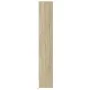 Aparador con LED madera ingeniería roble Sonoma 69x32,5x200 cm de , Aparadores - Ref: Foro24-3307907, Precio: 152,30 €, Descu...