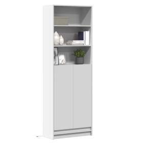 Sideboard mit LED-Beleuchtung aus weißem Ingenieurholz 69x32,5x200 cm von , Sideboards - Ref: Foro24-3307905, Preis: 126,31 €...