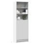 LED sideboard in white engineered wood 69x32.5x200 cm by , Sideboards - Ref: Foro24-3307905, Price: 124,78 €, Discount: %