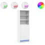 LED sideboard in white engineered wood 69x32.5x200 cm by , Sideboards - Ref: Foro24-3307905, Price: 124,78 €, Discount: %