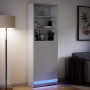 Sideboard mit LED-Beleuchtung aus weißem Ingenieurholz 69x32,5x200 cm von , Sideboards - Ref: Foro24-3307905, Preis: 126,31 €...