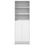 Sideboard mit LED-Beleuchtung aus weißem Ingenieurholz 69x32,5x200 cm von , Sideboards - Ref: Foro24-3307905, Preis: 126,31 €...