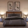 Nachttische mit LED-Lichtern, 2 Stück, Sonoma Grau, aus Holzwerkstoffen. von , Nachttische - Ref: Foro24-852058, Preis: 89,92...