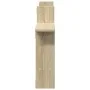 Wandregale 2 Stück aus Eichenholz in Sonoma-Optik 50x12x50 cm. von , Regale und Regale - Ref: Foro24-853256, Preis: 23,62 €, ...