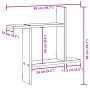 Wandregale 2 Stück aus Eichenholz in Sonoma-Optik 50x12x50 cm. von , Regale und Regale - Ref: Foro24-853256, Preis: 23,98 €, ...