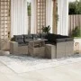 Gartenmöbel-Set 9-teilig mit Kissen aus hellem grauem Kunst-Rattan. von , Gartensets - Ref: Foro24-3269062, Preis: 690,45 €, ...