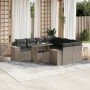 Gartenmöbel-Set 9-teilig mit Kissen aus hellem grauem Kunst-Rattan. von , Gartensets - Ref: Foro24-3269062, Preis: 690,83 €, ...