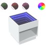 Mitteltisch mit Infinity LED weiß 50x50x50 cm von , Couchtisch - Ref: Foro24-847651, Preis: 85,73 €, Rabatt: %
