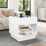 Coffee table with Infinity LED white 50x50x50 cm by , Coffee table - Ref: Foro24-847651, Price: 84,77 €, Discount: %