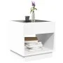 Coffee table with Infinity LED white 50x50x50 cm by , Coffee table - Ref: Foro24-847651, Price: 84,77 €, Discount: %