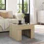 Coffee table with Infinity LED Sonoma oak 40x40x30 cm by , Coffee table - Ref: Foro24-847597, Price: 57,20 €, Discount: %