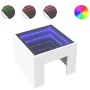 LED white Infinity coffee table 40x40x30 cm by , Coffee table - Ref: Foro24-847595, Price: 63,02 €, Discount: %