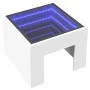 Mittelhochglanz-LED-Couchtisch Infinity weiß 40x40x30 cm von , Couchtisch - Ref: Foro24-847595, Preis: 63,03 €, Rabatt: %