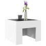 LED white Infinity coffee table 40x40x30 cm by , Coffee table - Ref: Foro24-847595, Price: 63,86 €, Discount: %