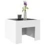 Mittelhochglanz-LED-Couchtisch Infinity weiß 40x40x30 cm von , Couchtisch - Ref: Foro24-847595, Preis: 63,03 €, Rabatt: %