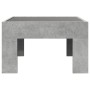 Mitteltisch mit Infinity LED in Betongrau 50x50x30 cm von , Couchtisch - Ref: Foro24-847605, Preis: 68,28 €, Rabatt: %