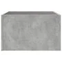 Coffee table with Infinity LED concrete gray 50x50x30 cm by , Coffee table - Ref: Foro24-847605, Price: 67,53 €, Discount: %