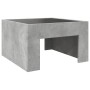 Mitteltisch mit Infinity LED in Betongrau 50x50x30 cm von , Couchtisch - Ref: Foro24-847605, Preis: 68,28 €, Rabatt: %