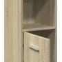 Armario de baño madera contrachapada color roble 30x30x183,5 cm de , Muebles de baño - Ref: Foro24-849602, Precio: 69,14 €, D...